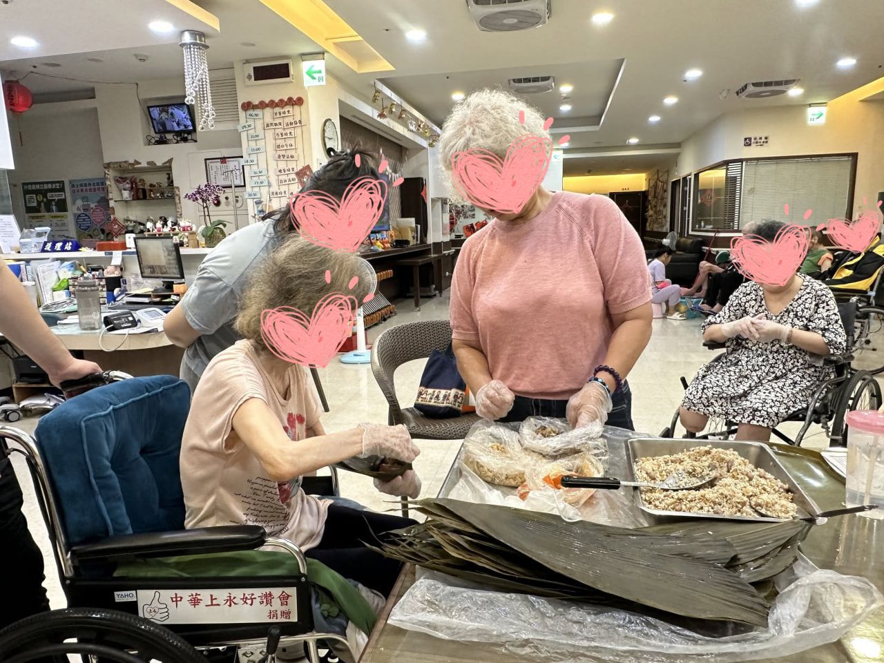 端午節長輩團聚過節溫馨時光
